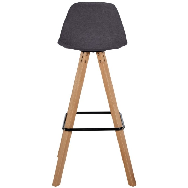 2er Set Barhocker Corbin Stoff Square