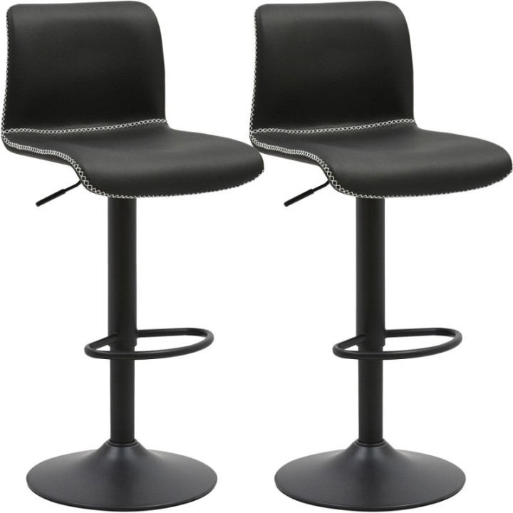 2er Set Barhocker Henchy Kunstleder