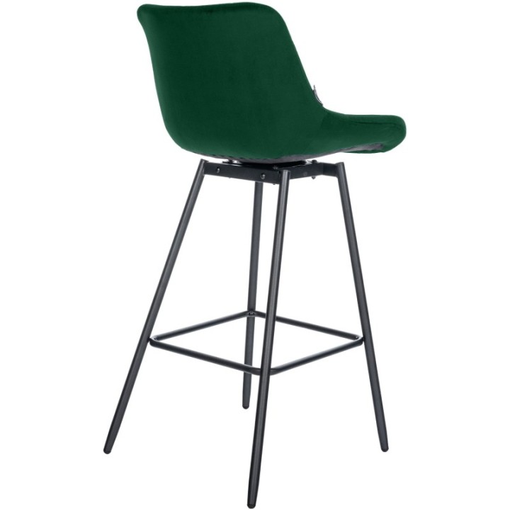 4er Set Barhocker Weston Schwenkbar Samt