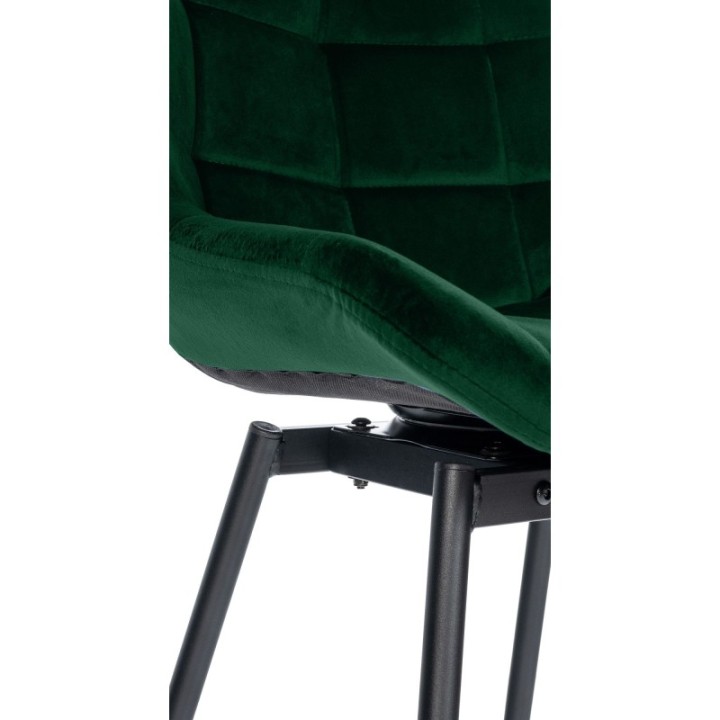 4er Set Barhocker Weston Schwenkbar Samt