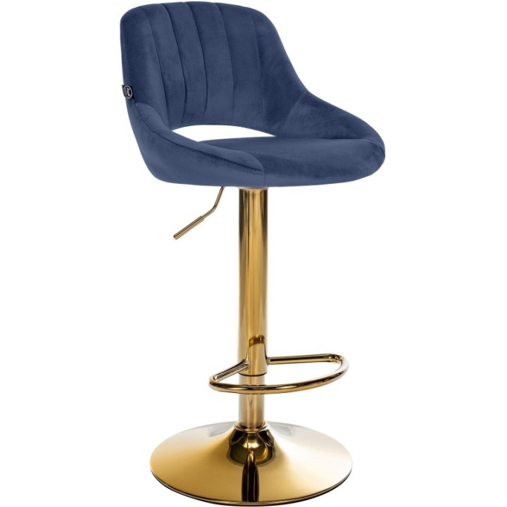 Barhocker Milet Samt gold