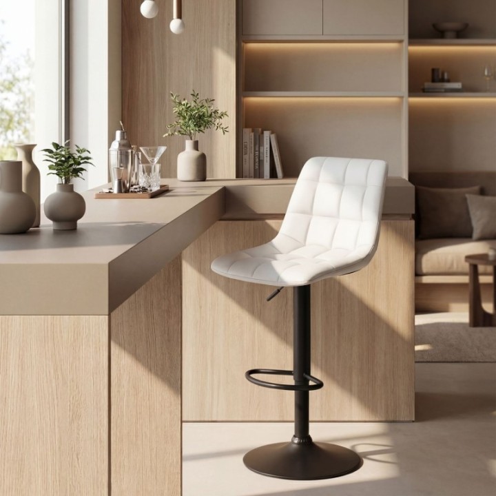 2er Set Barhocker Mapun Kunstleder