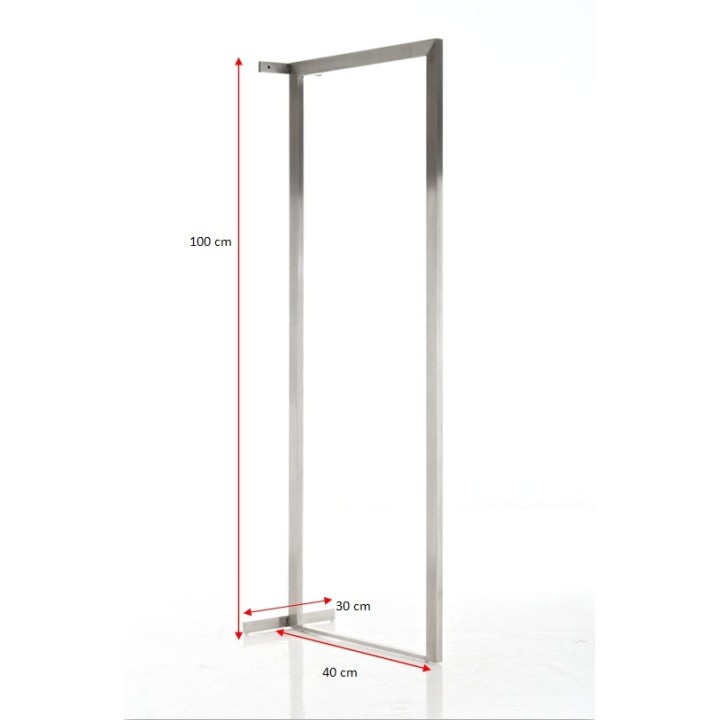 Kaminholzständer Wand 40x100