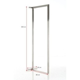 Kaminholzständer Wand 40x150