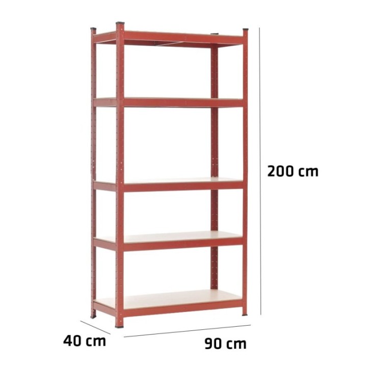 Steckregal 90x40x200
