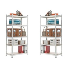 2x Steckregal 90x40x180