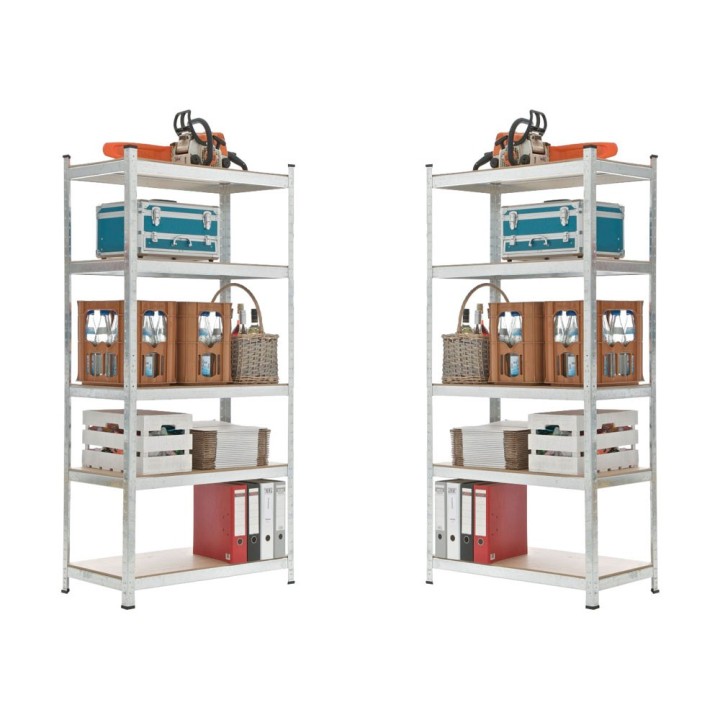2x Steckregal 90x40x180