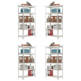 4x Steckregal 90x40x180