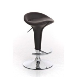 Barhocker Saddle mit Lederbezug