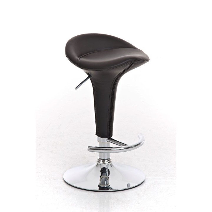 Barhocker Saddle mit Lederbezug
