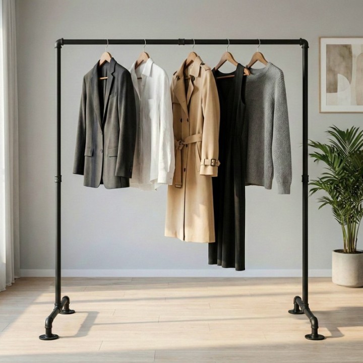 Kleiderständer Jersey 55x150x150