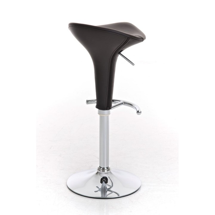 Barhocker Saddle mit Lederbezug