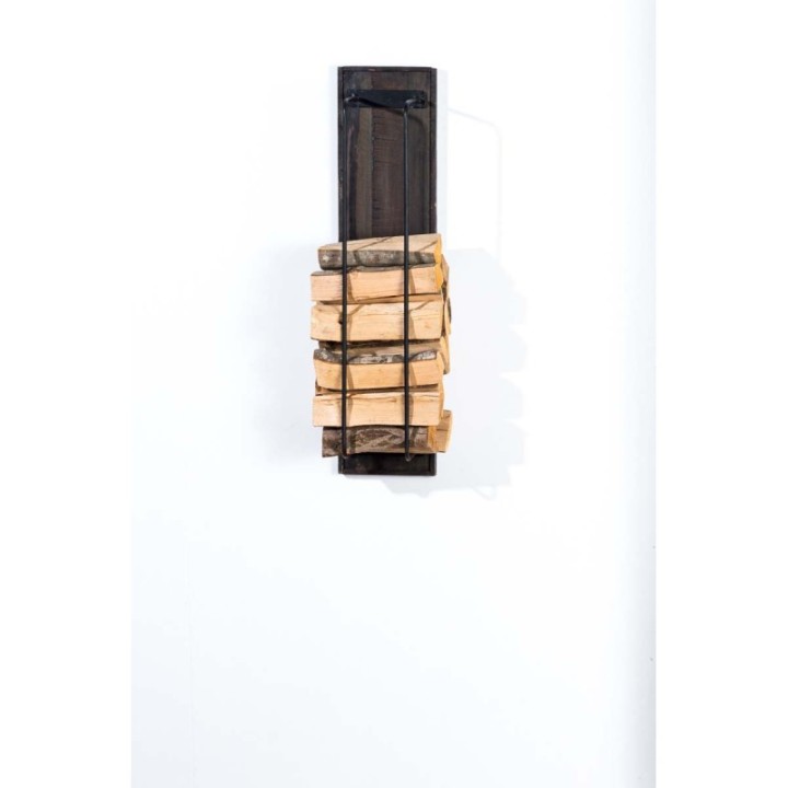 Kaminholzständer Houston Wand 90