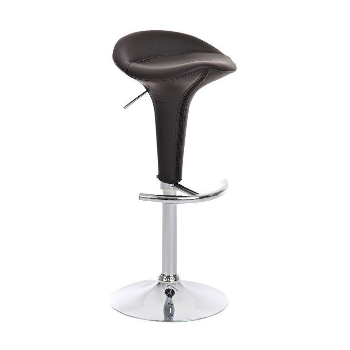 Barhocker Saddle mit Lederbezug