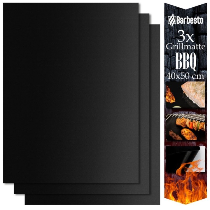Grillmatten (3er Set) 40x50 cm