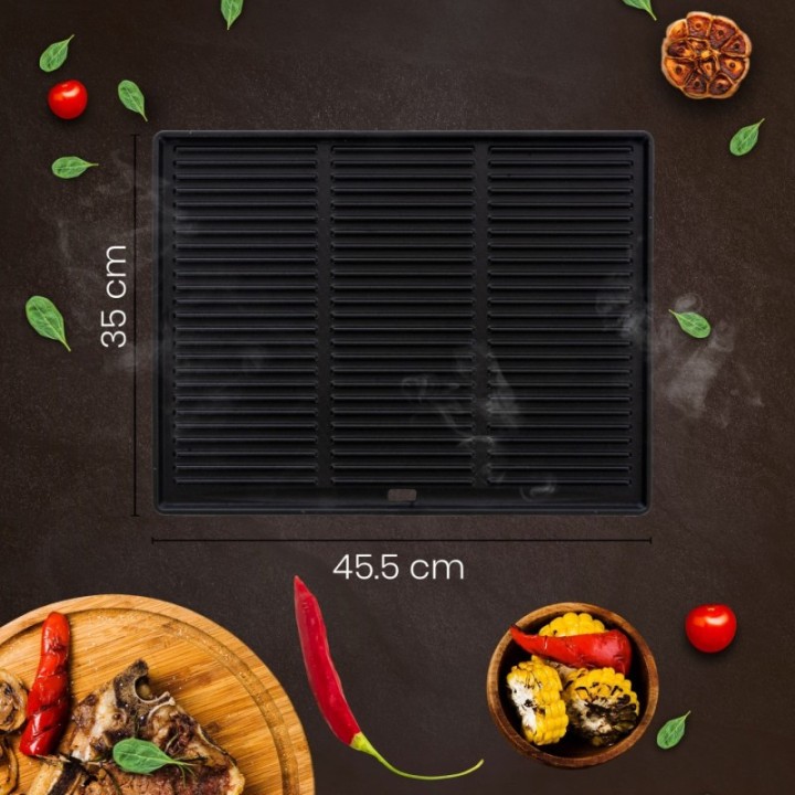 Grillplatte 45,5 x 35 cm