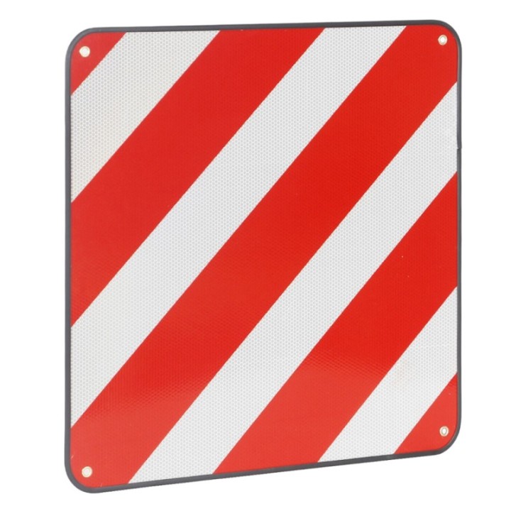 2 in 1 Warntafel