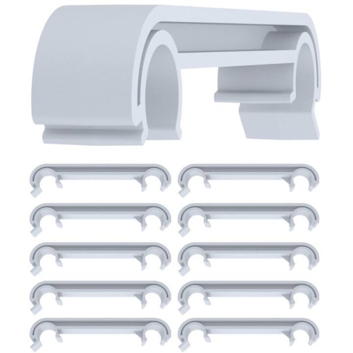 10er Set Verbinder für Kunststoffstühle