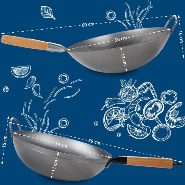 Wok Set Rund
