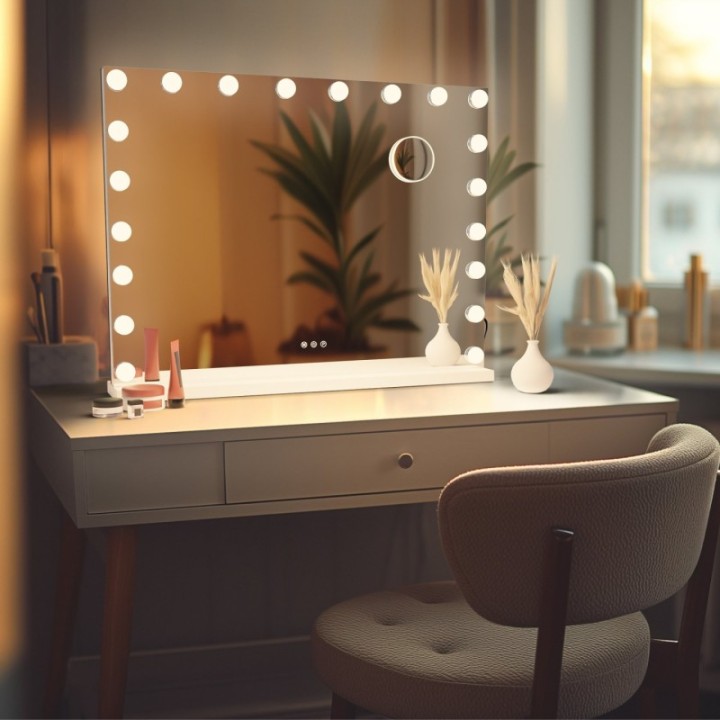 Schminkspiegel Norlina ohne Bluetooth