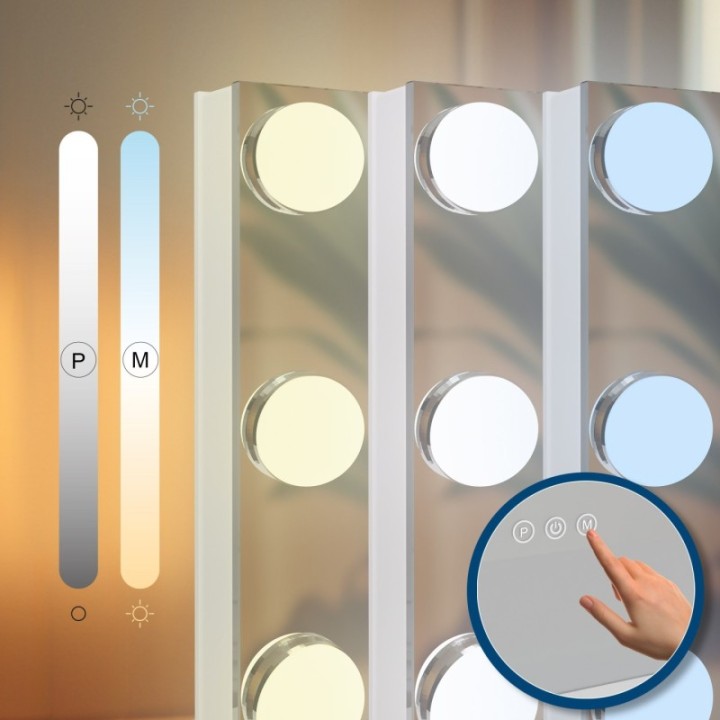 Schminkspiegel Norlina ohne Bluetooth