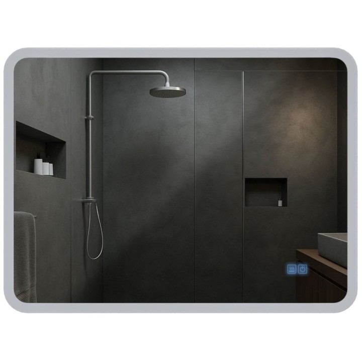 Badspiegel Jericho 60x80 mit Bluetooth