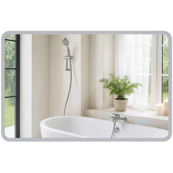 Badspiegel Jericho 70x100 ohne Bluetooth