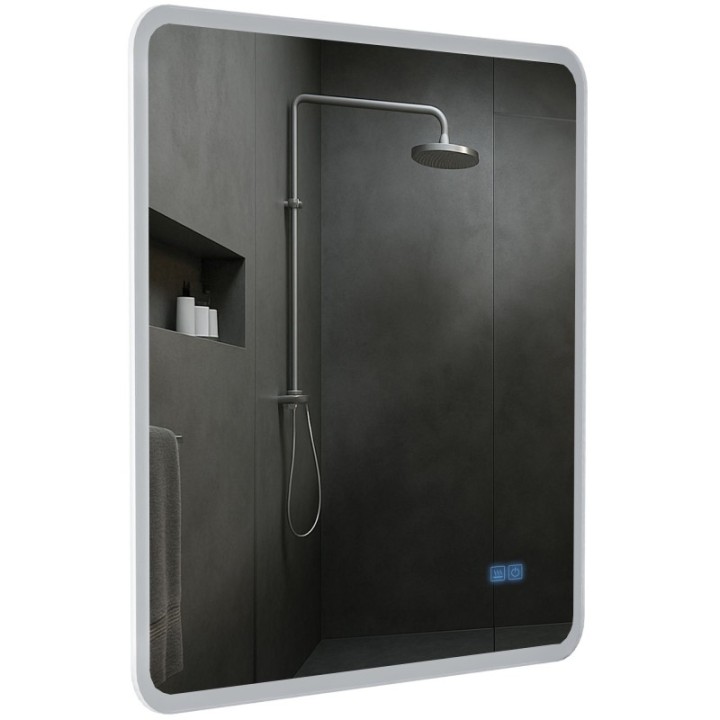 Badspiegel Jericho 80x80 mit Bluetooth