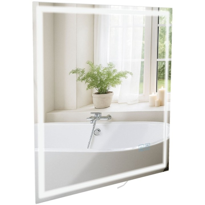 Badspiegel Jaffrey 80x80 mit Bluetooth