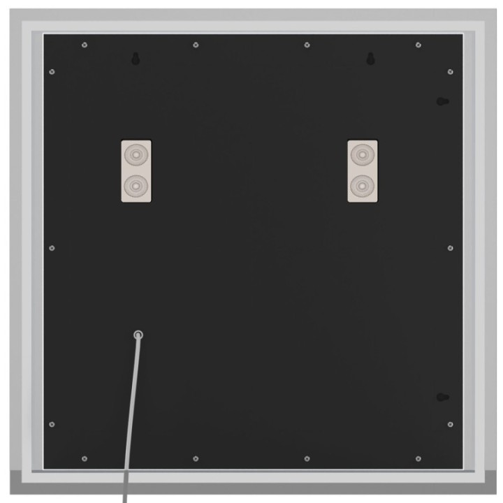 Badspiegel Jaffrey 80x80 mit Bluetooth