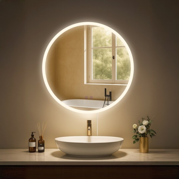 Badspiegel Laconia 60 mit Bluetooth