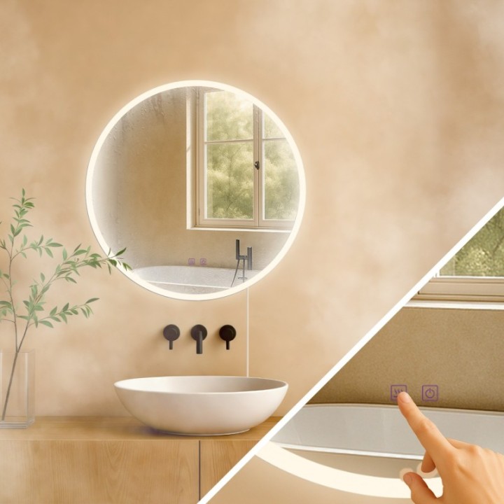 Badspiegel Laconia 60 ohne Bluetooth