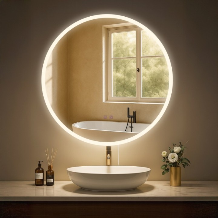 Badspiegel Laconia 70 mit Bluetooth