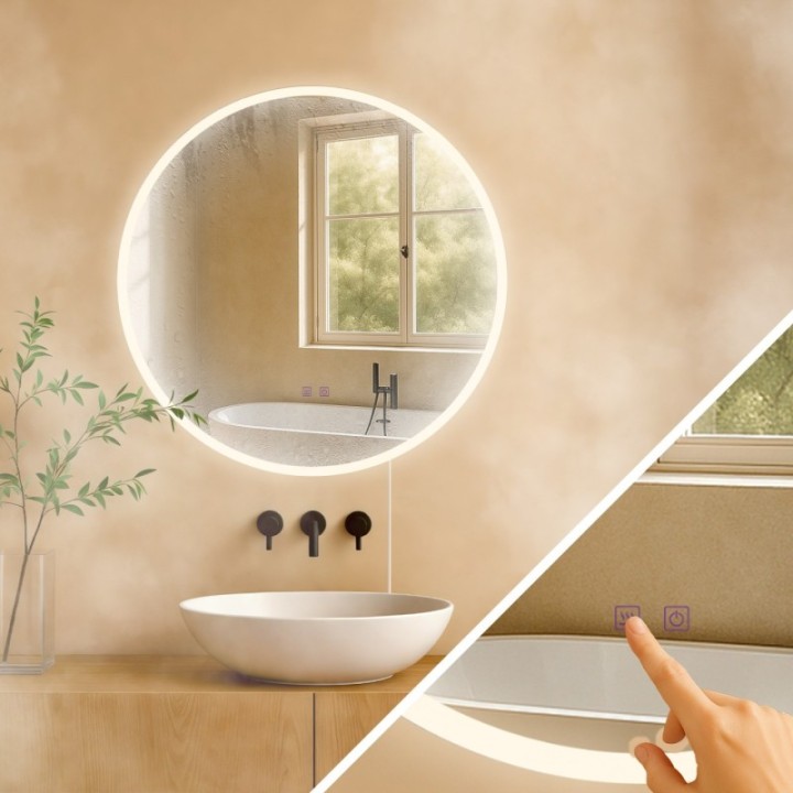 Badspiegel Laconia 70 ohne Bluetooth