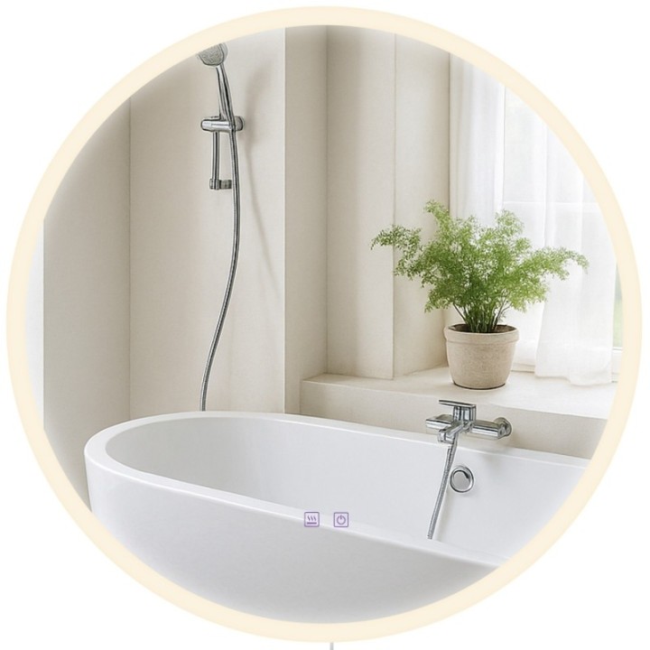Badspiegel Laconia 70 ohne Bluetooth