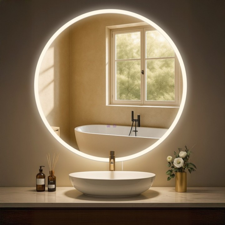 Badspiegel Laconia 80 mit Bluetooth