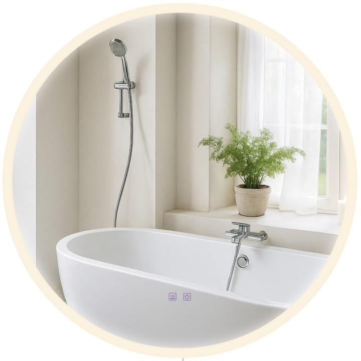 Badspiegel Laconia 80 ohne Bluetooth