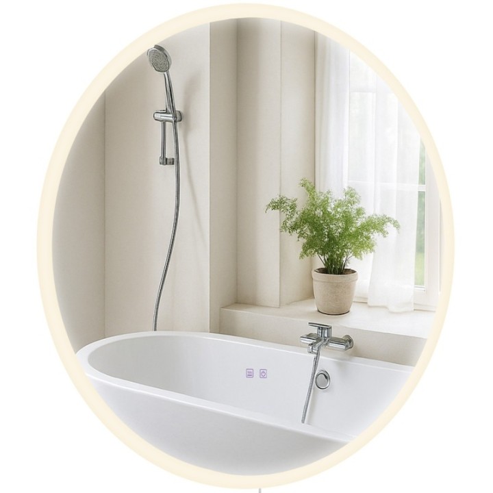 Badspiegel Laconia 80 ohne Bluetooth