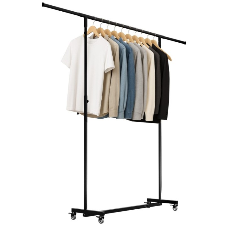 Klappbare Kleiderständer Soran 150x50x188
