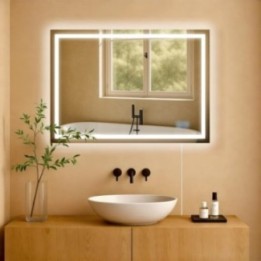 Badspiegel Jaffrey 50x70 ohne Bluetooth