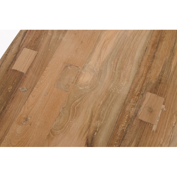 Tisch Belagio 200x100x78 indoor Teak/Mahagony-weiß