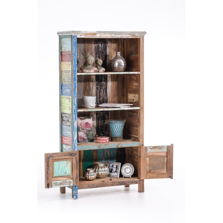 Teakholz Bücherschrank Noah