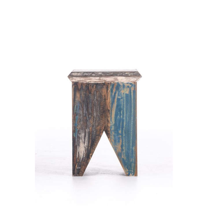 Teakholz Hocker Milo