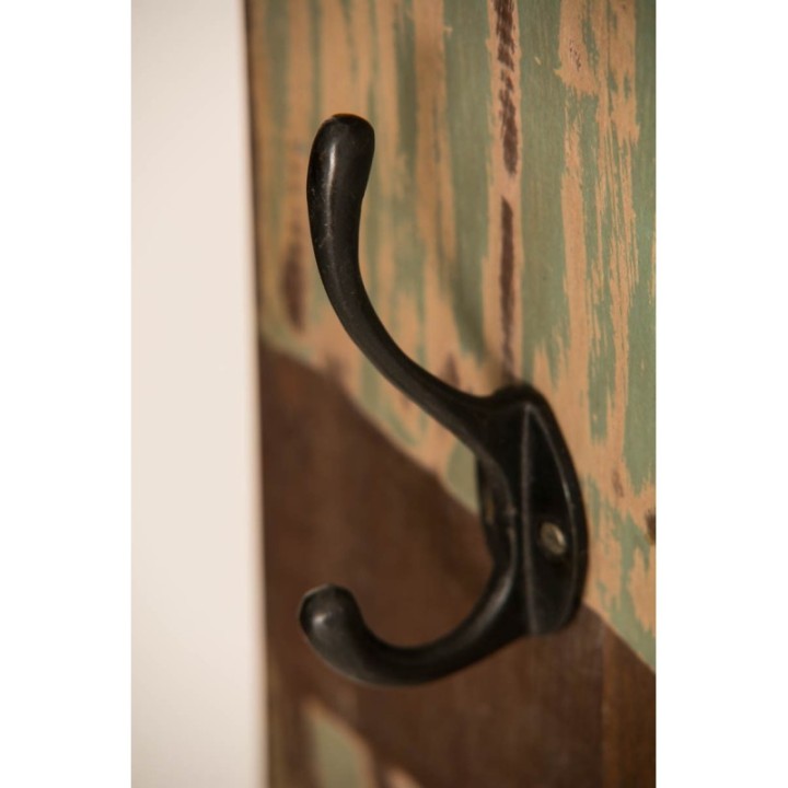 Teakholz Wandgarderobe Inga