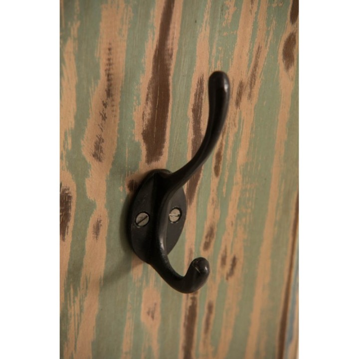 Teakholz Wandgarderobe Inga
