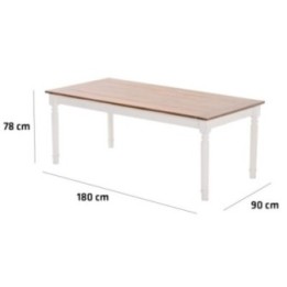 Esstisch Matteo 180 cm natur