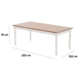 Esstisch Matteo 200 cm natur