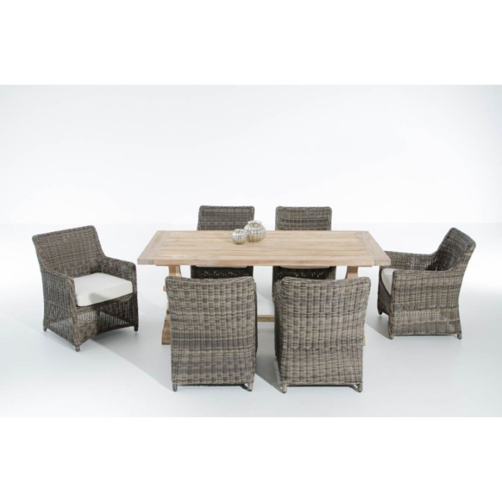 Rustique TEAK Esstisch 180*100*78 