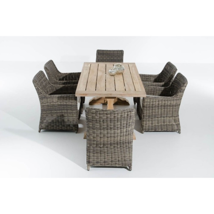 Rustique TEAK Esstisch 180*100*78 