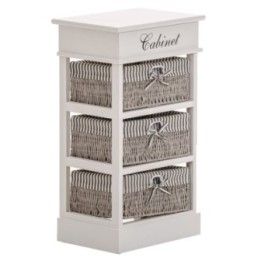 Regal Cabinet 3 Körbe